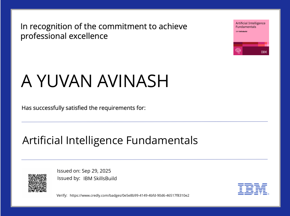 AI Fundamentals Certification